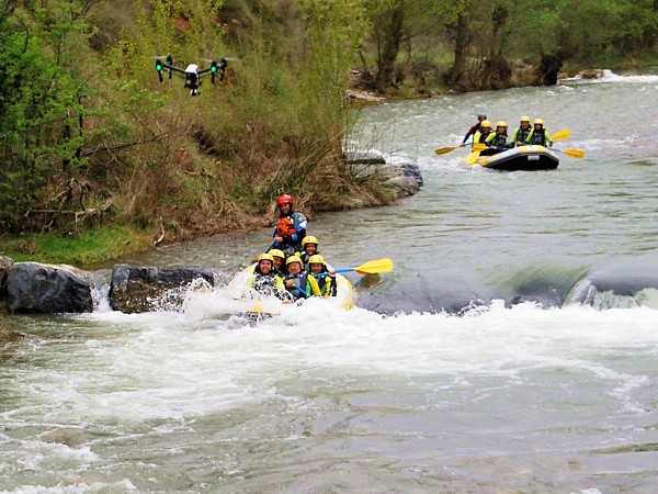 Descensos en balsa de rafting por la cuenca alta del río Cidacos de La Rioja