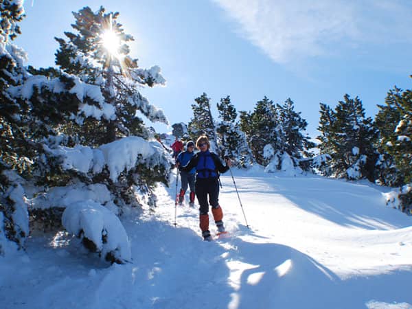 Rutas de montaña invernal con raquetas de nieve por las sierras de la Demanda, Valdezcaray, Cebollera, Urbión, Cameros y Monterreal